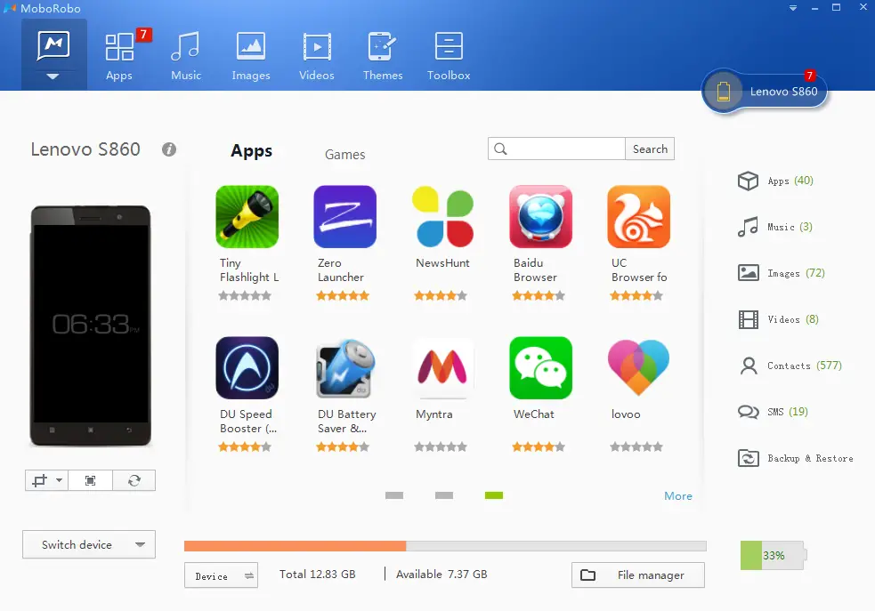 android pc suite goclever