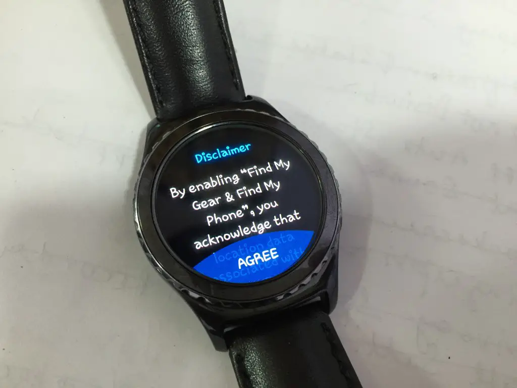 gear s2 find my phone