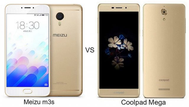 Meizu m3s vs Coolpad Mega