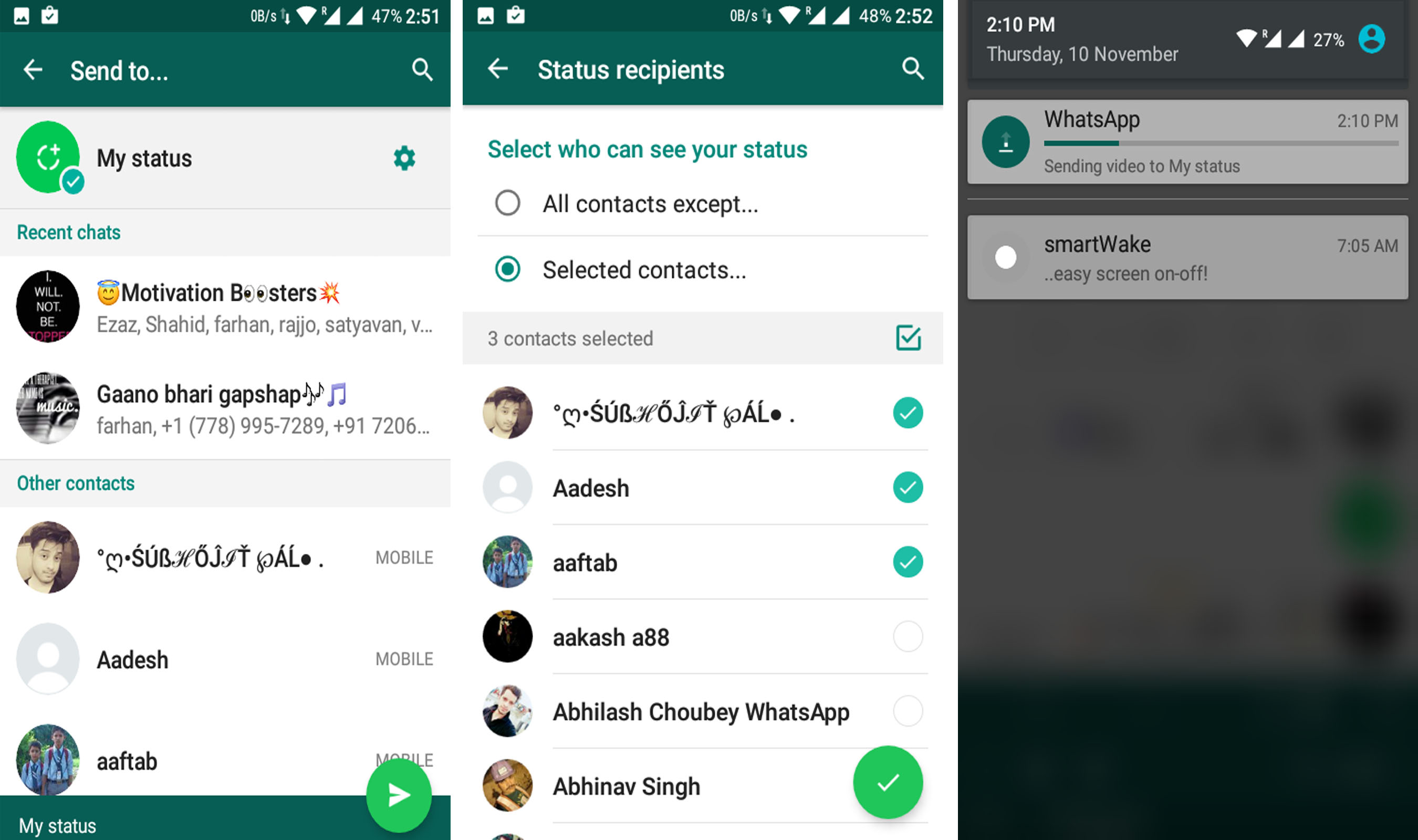 Get New WhatsApp "Status" Feature on Your Android Phone