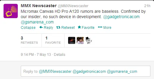 Micromax Canvas A120 HD Pro  Rumor or Real  - 88