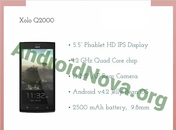 Xolo Q2000 with 5 5 inch screen and Quad Core Processor  Leaked  - 66