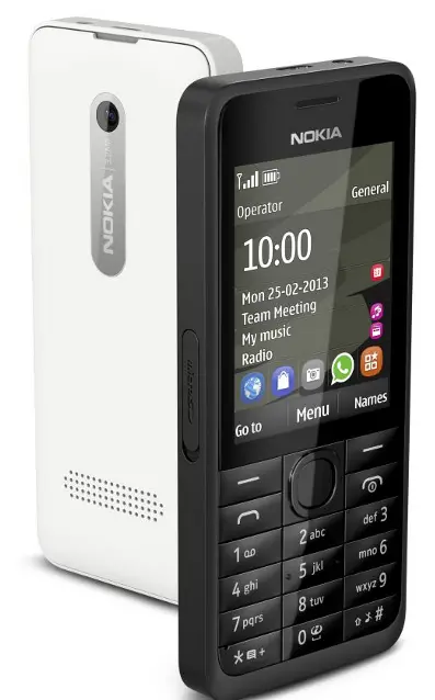 Nokia 301 with Dual SIM and 3.2 MP Camera Launched in India