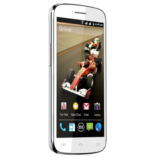 Spice Smart Flo Pace 3 Mi 502n with dual core processor launched for 7 499 INR - 1