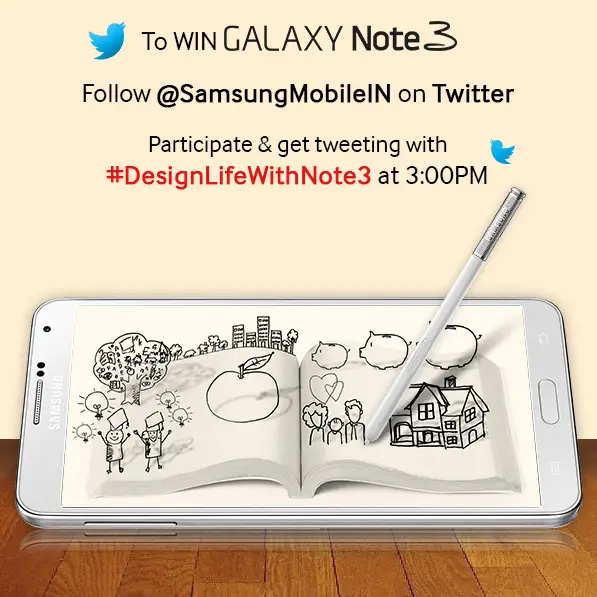 Samsung Galaxy Note 3 Giveaway Contest on Twitter - 67