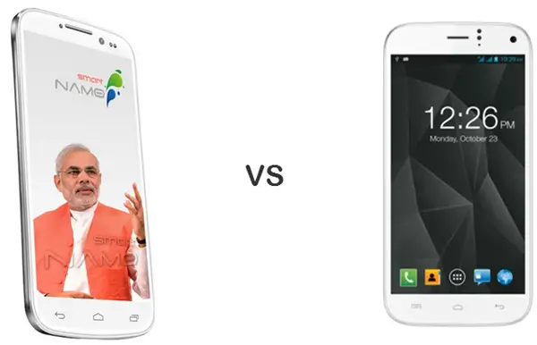 Smart NaMo Saffron One VS Micromax Canvas Turbo Comparison Review - 21