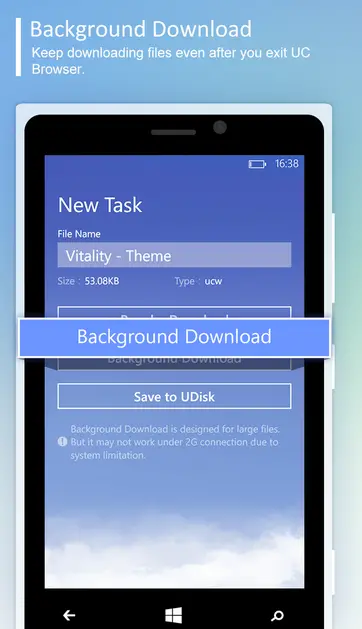 UC Browser 3 2 for Windows Phone brings Background Downloads and More - 33