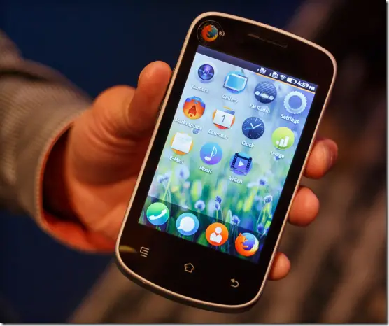 MWC 2014  Mozilla Announced New Firefox OS partners  Displays  25 FireFox Smartphone Prototype - 94