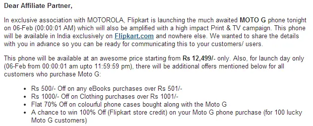 Moto G Available to Buy In India at Flipkart after 12 AM Tonight - 93