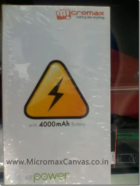 Micromax Canvas Power with Quad Core and 4000 mAh battery  Leaked  - 47