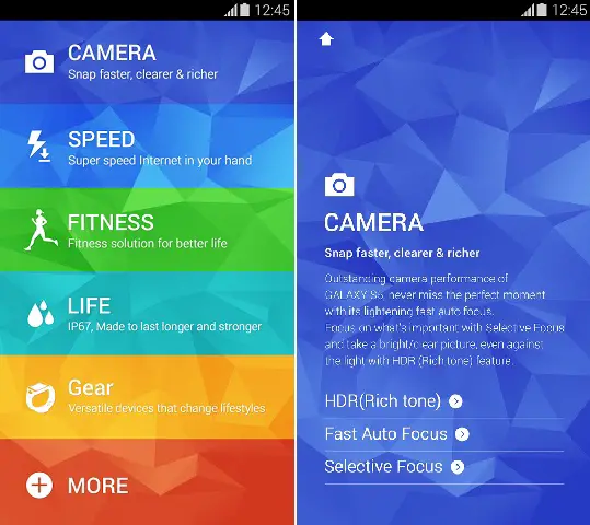 Samsung outs Galaxy S5 Experience App showing key features of the phone - 9