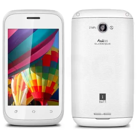 iBall Andi 3 5 Classique with Dual Core processor at Rs  3 399 - 23