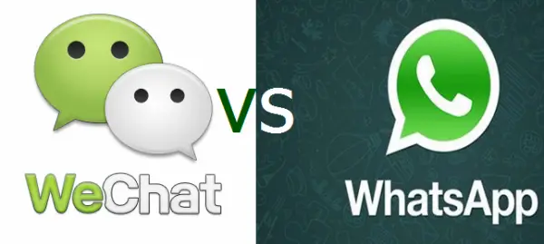 disadv of wechat vs whatsapp