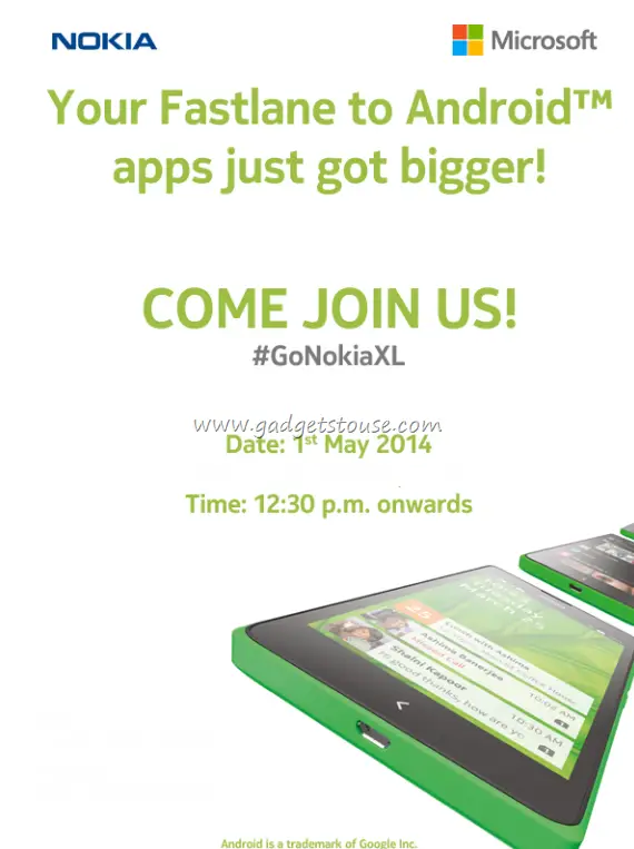 Nokia XL will be launched in India on May 1st 2014  Updated  - 99