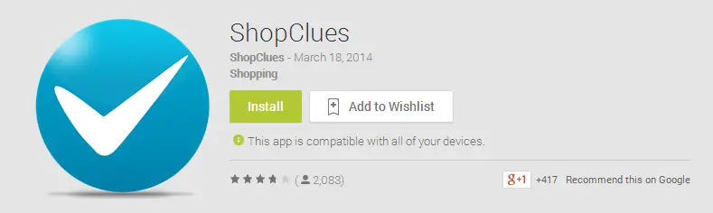 ShopClues App Offers Exclusive deals for App Users - 51