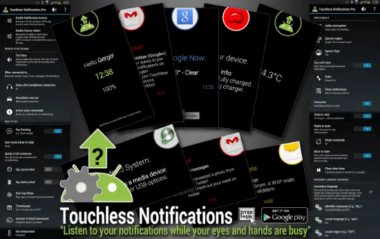 5 Ways to Make Smartphone Speak Notifications  SMS and Emails - 45