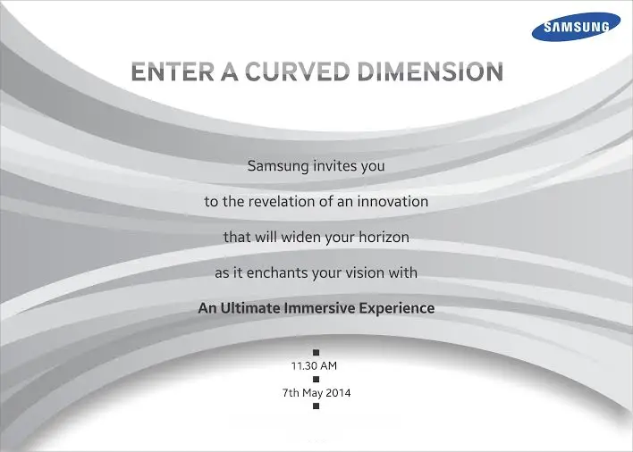 Samsung to Launch Curved Display Devices in India on 7th May 2014 - 4