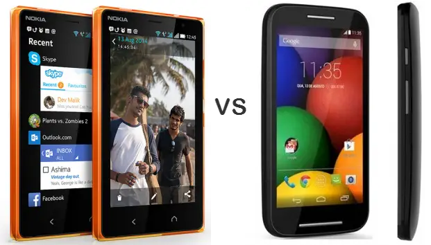 Nokia X2 VS Moto E Comparison Overview - 6