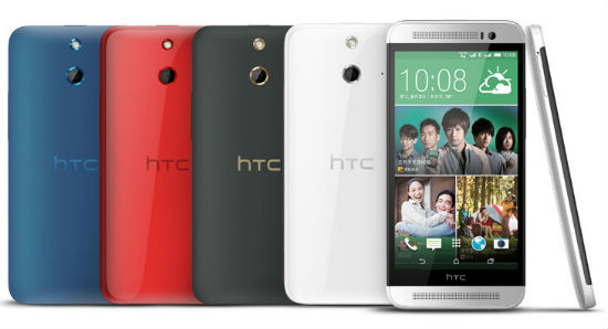 HTC One E8  A Polycarbonate One M8 with 13 MP camera and 5 Inch FHD Display - 47