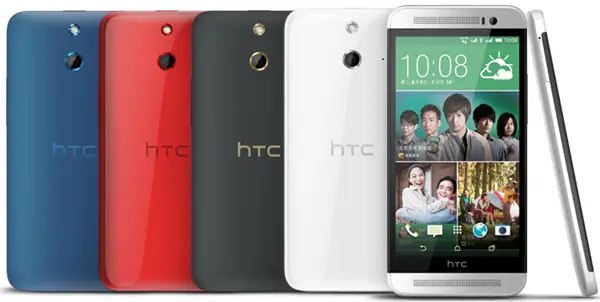 HTC One E8 with 2 5 GHz Snapdragon 801 Quad Core and 13 MP camera at 34 900 INR - 96