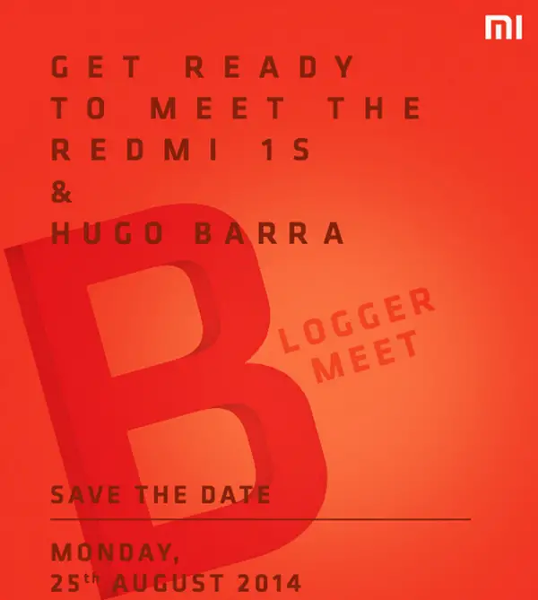 Xiaomi Schedules Redmi 1S Launch Event on August 25 and 26 in India - 31