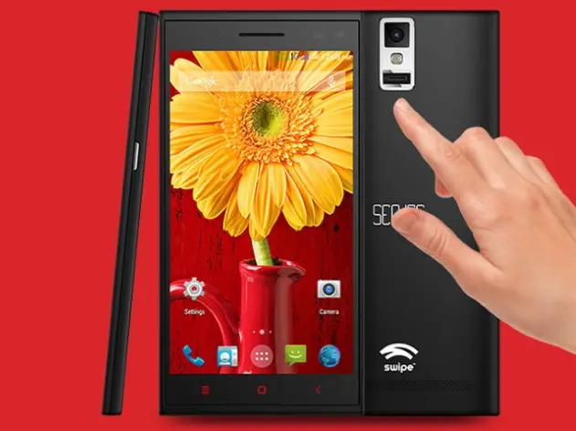 Swipe Sense with Fingerprint Scanner and Android 4 4 KitKat at 9 999 INR - 90