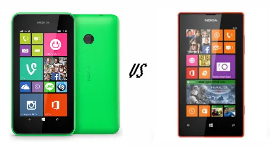 lumia 530 vs lumia 525