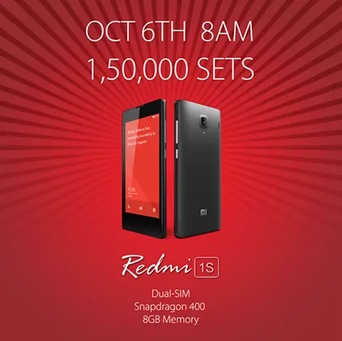 150 000 Xiaomi Redmi 1S Units on Sale Today  No Registration Required - 15