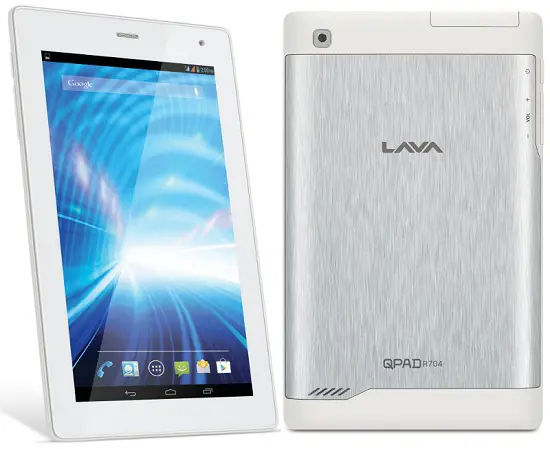 Lava QPAD R704 Tablet with Voice Calling Announced for 8 499 INR - 43