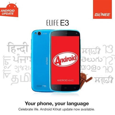 Gionee Elife E3 Gets Android 4 4 2 KitKat Update  Gionee P3 Next in Line - 85