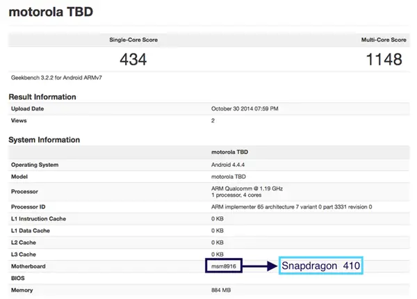 Motorola Testing Snapdragon 410 for an Upcoming Smartphone - 26