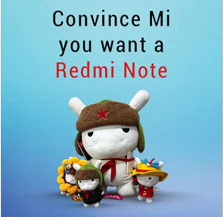 Xiaomi Redmi Note likely to Go on Sale in India on December 2 - 7