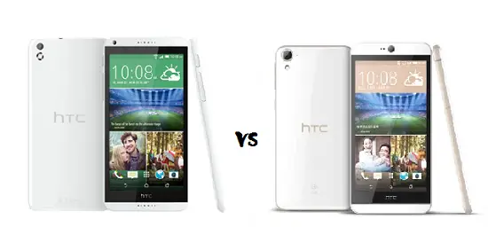 HTC Desire 820 VS HTC Desire 826