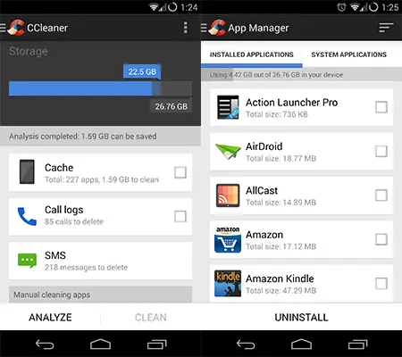 CCleaner for android