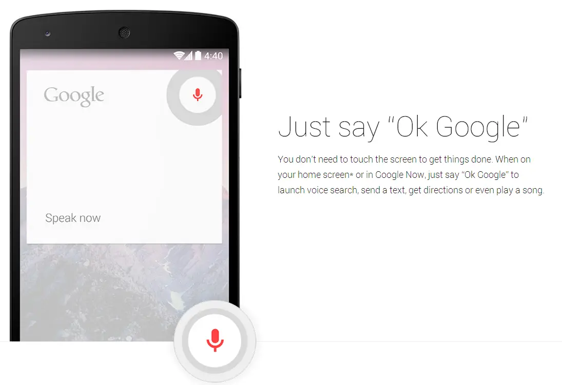 google voice sign in on android