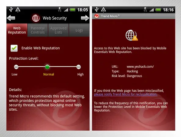 Trend Micro Mobile Security App