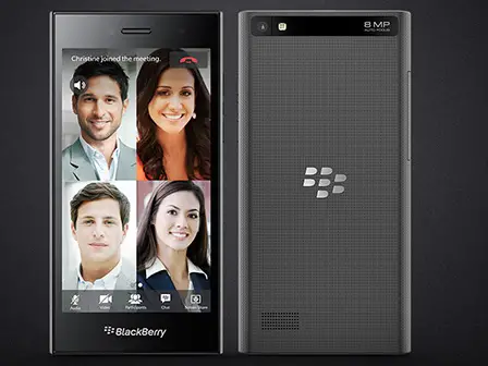 MWC 2015  BlackBerry Leap launched with a 5 inch HD display and 2 GB RAM  Curve screen slider teased - 56