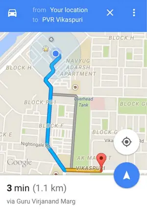 Google Maps Voice Commands Say Directions to Destination Name - 69