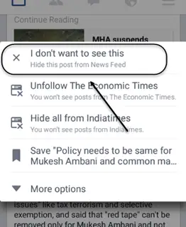 Hide  Block Updates Not People on Facebook Timeline - 11