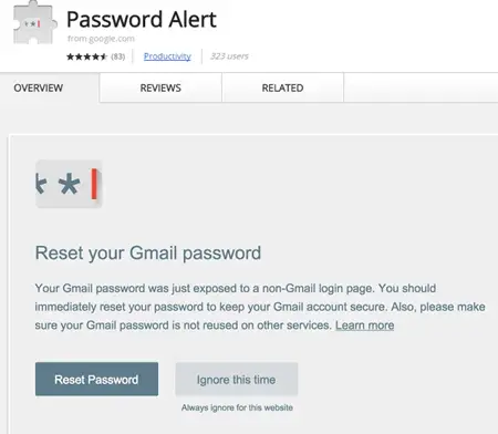 Google Password Alert Protects Google Accout Against Phishing Attacks - 14