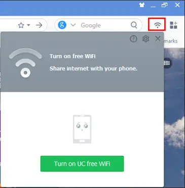 UCBrowser Allows Your Smartphone To Access The Internet Connection On Your Laptop - 73