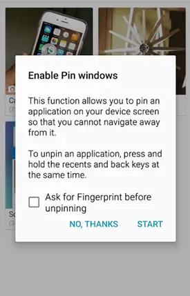 Pin The Applications On Screen With Samsung Galaxy S6 Edge - 55