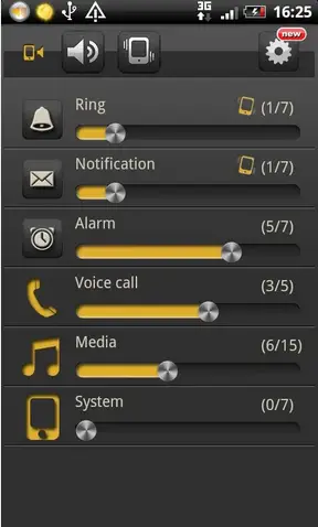 increase call volume android code