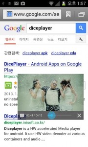 DicePlayer app pic2