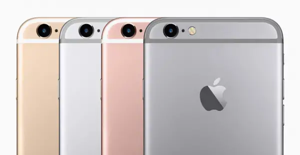 Apple iPhone 6s colors