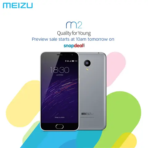 Fifth open sale for Meizu m2