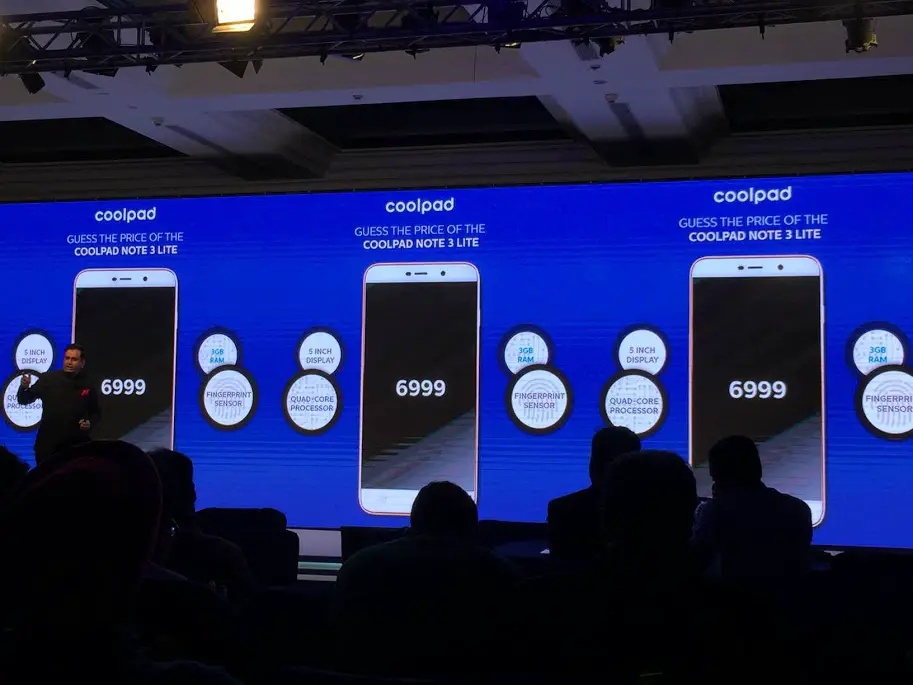 Coolpad Note 3 Lite Featuring Fingerprint Sensor Launched at INR 6 999 - 7