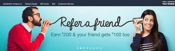 Amazon Refer and Earn