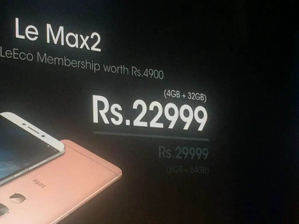 LeEco Le 2 And Le Max 2 Launched In India  First Flash Sale On 28th June - 98