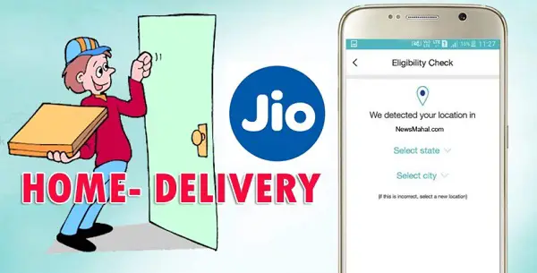 Reliance Jio Home Delivery